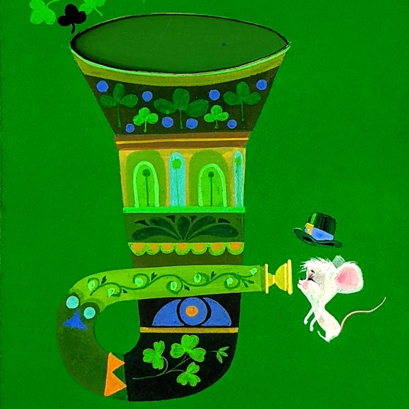 VTG 1971 Norcross St. Patrick's Day Proof